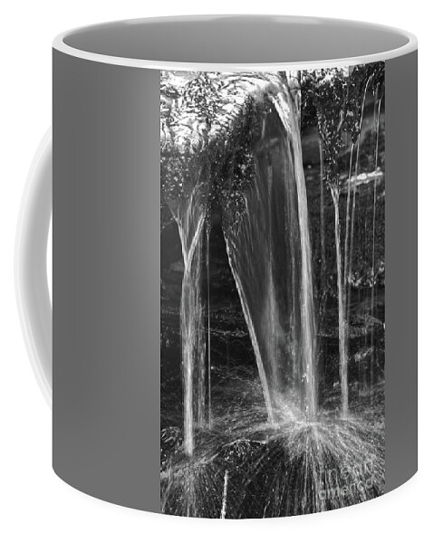 Falls Branch Falls Coffee Mug featuring the photograph Close Up Waterfall by Phil Perkins