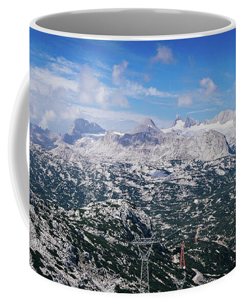 View Coffee Mug featuring the photograph Hoher Dachstein by Vaclav Sonnek