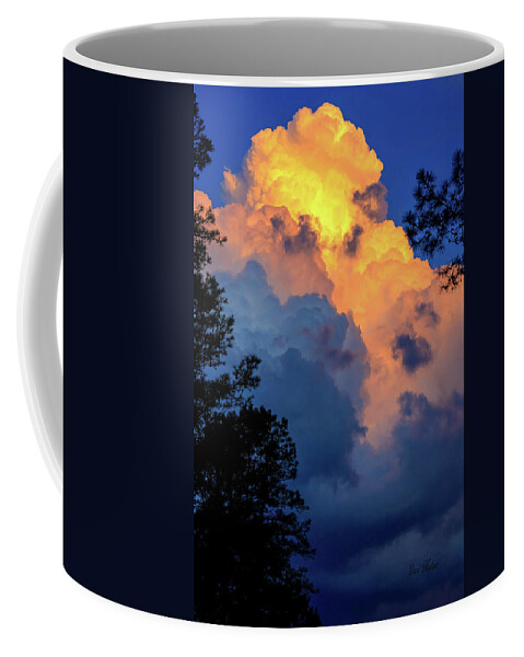 Clouds Coffee Mug featuring the photograph Clouds at Sunset Three by Dave Melear
