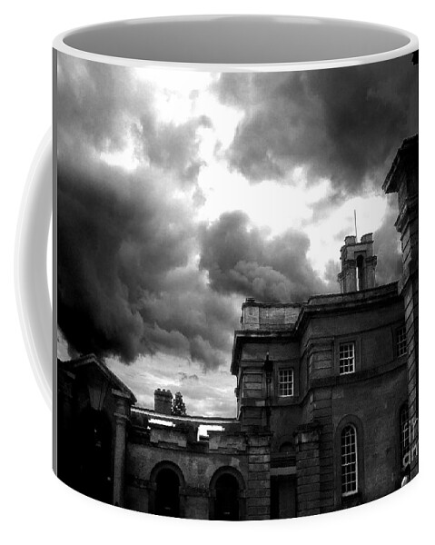 Blenheim Castle Coffee Mug featuring the photograph Clouds Over Blenheim by Brian Watt