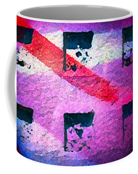 Abstract Coffee Mug featuring the photograph Clown Fir by Jim Signorelli