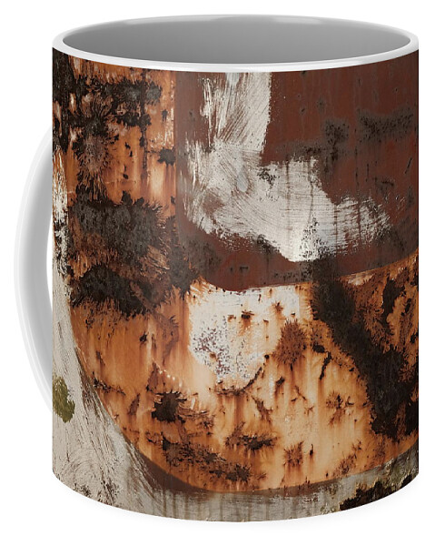  Gritty Coffee Mug featuring the photograph CN car III by Kreddible Trout