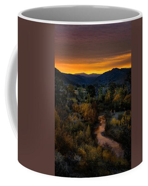 Sunrise Coffee Mug featuring the photograph Coalville Sunrise by Michael Ash