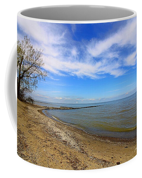 Lake Erie Coffee Mug featuring the photograph Coastal Ohio Series 2 by Mary Walchuck