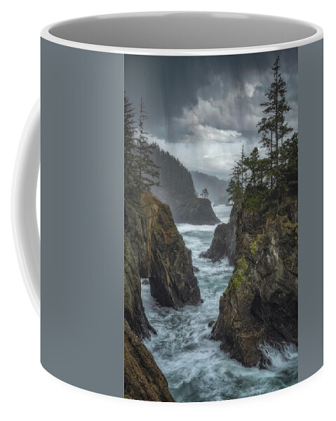 Oregon Coffee Mug featuring the photograph Coastal Rains by Darren White