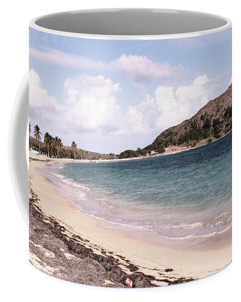 Digital Photo Coffee Mug featuring the photograph CockelShell Beach in January by Ian MacDonald