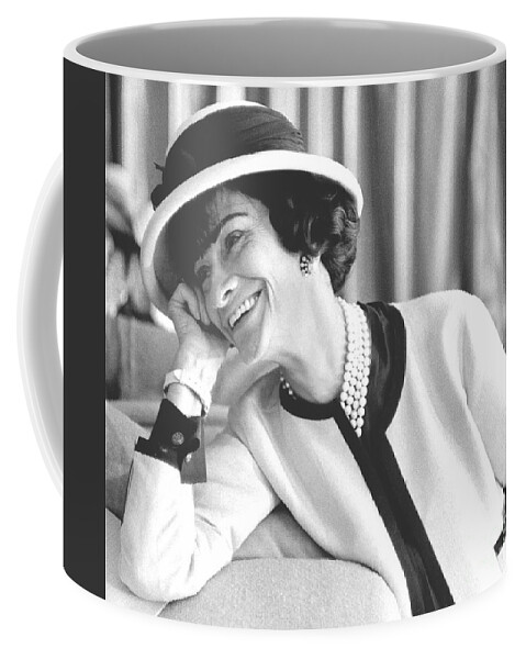 Coco Chanel wearing her Signature Suit- Coffee Mug