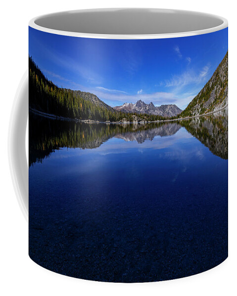 Backcountry Coffee Mug featuring the photograph Colchuck Lake by Pelo Blanco Photo