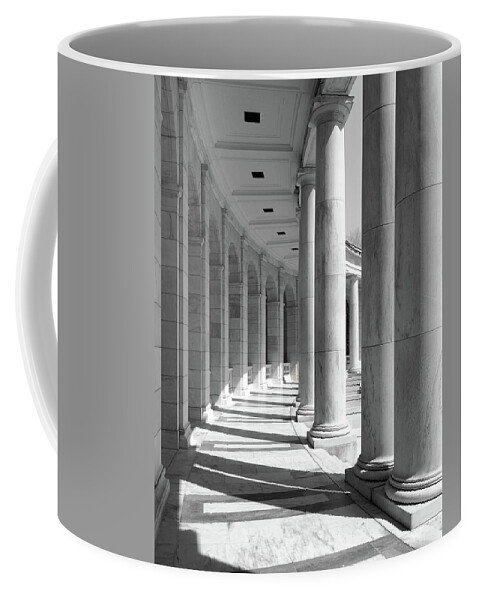 Columns Coffee Mug featuring the photograph Columns 1 by Mike McGlothlen