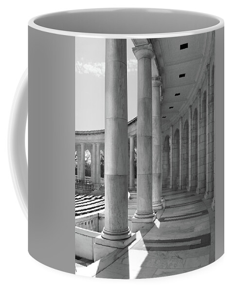Columns Coffee Mug featuring the photograph Columns 2 by Mike McGlothlen