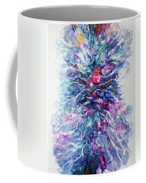 Gay Pautz Coffee Mug featuring the painting Color Burst by Gay Pautz