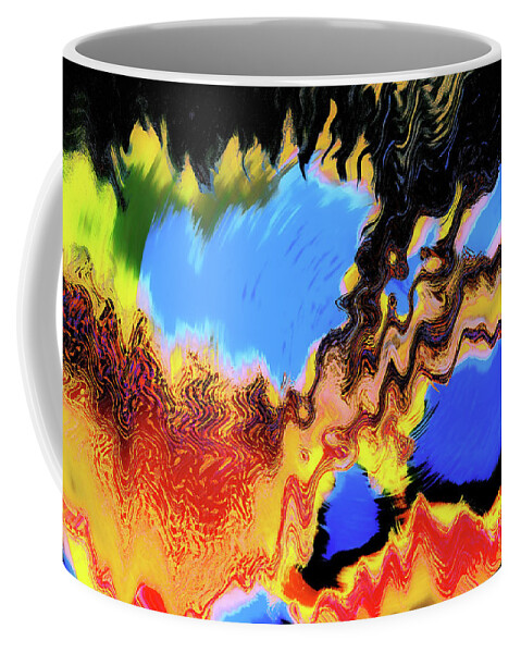 Color Fancy Coffee Mug featuring the digital art Color Fancy by Kellice Swaggerty