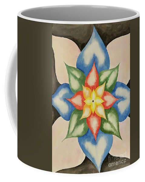 Color Grab Coffee Mug featuring the painting Color Grab by Pamela Henry