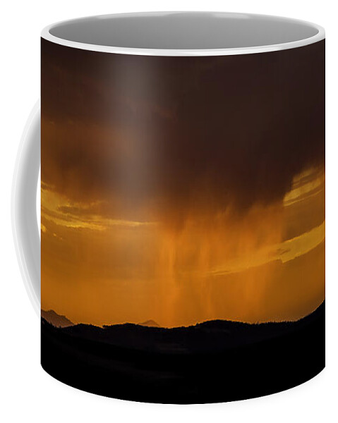 Photograph Coffee Mug featuring the photograph Colorado Sunset Storm Clouds by John A Rodriguez