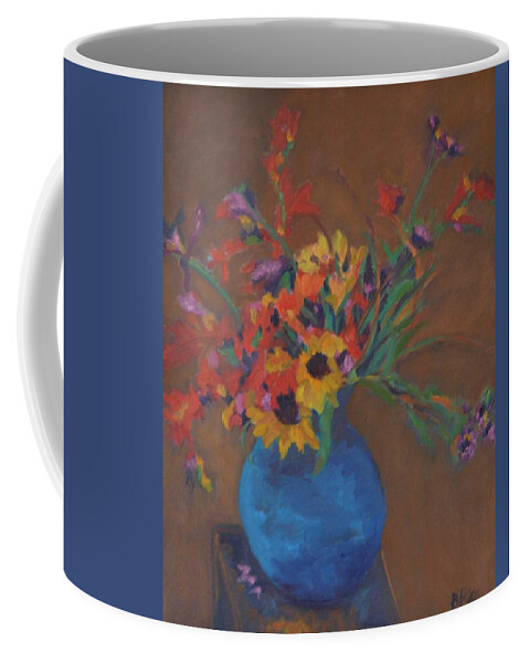 Still Life Coffee Mug featuring the painting Colors by Beth Riso