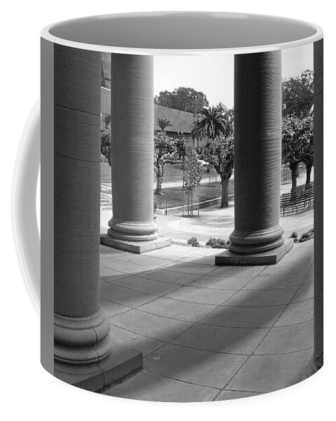 Columns Coffee Mug featuring the photograph Columns 6 by Mike McGlothlen