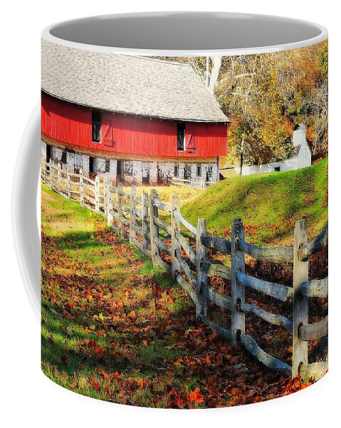 Autumn Coffee Mug featuring the photograph Come October by Tami Quigley