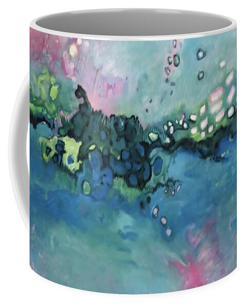 Sea Coffee Mug featuring the painting Come Profundo Il Mare by Laurie Maves ART