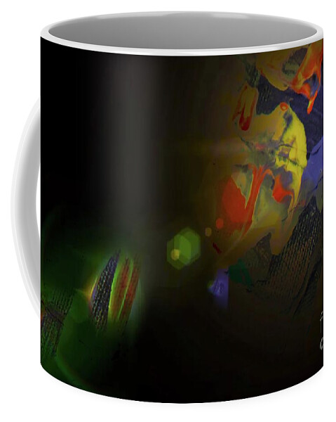 Paint Coffee Mug featuring the digital art Compassion Of Light by Yvonne Padmos