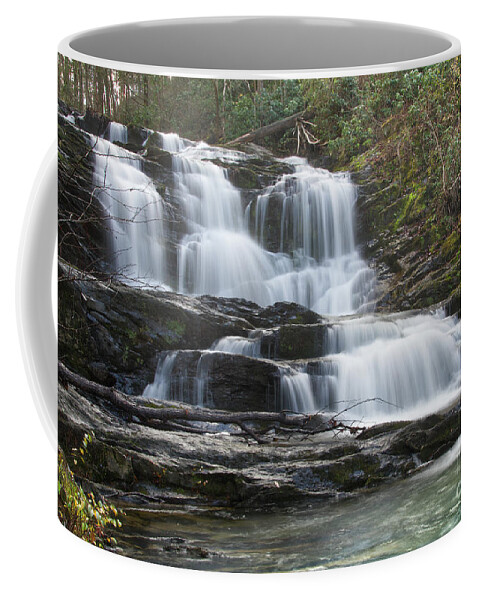 Conasauga Falls Coffee Mug featuring the photograph Conasauga Waterfall 14 by Phil Perkins