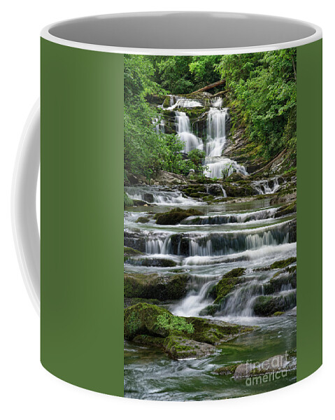 Conasauga Falls Coffee Mug featuring the photograph Conasauga Waterfall 19 by Phil Perkins
