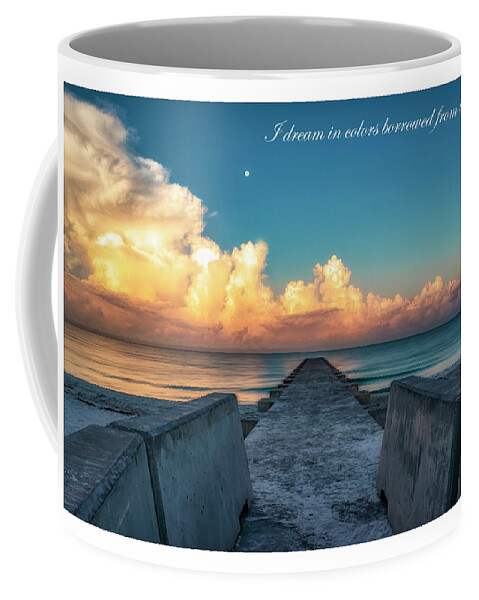 Coquina Beach Coffee Mug featuring the photograph Coquina Beach Morning 2 by ARTtography by David Bruce Kawchak