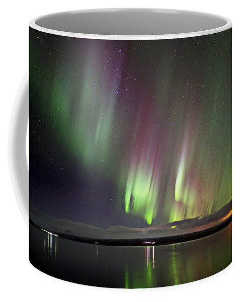 Iceland Coffee Mug featuring the photograph Cotton Candy Skies #2 by Christopher Mathews
