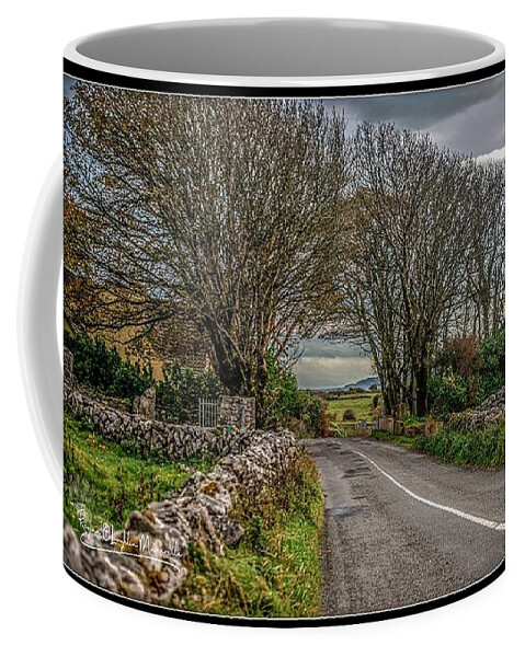 Ireland Coffee Mug featuring the photograph Country Highway by Regina Muscarella