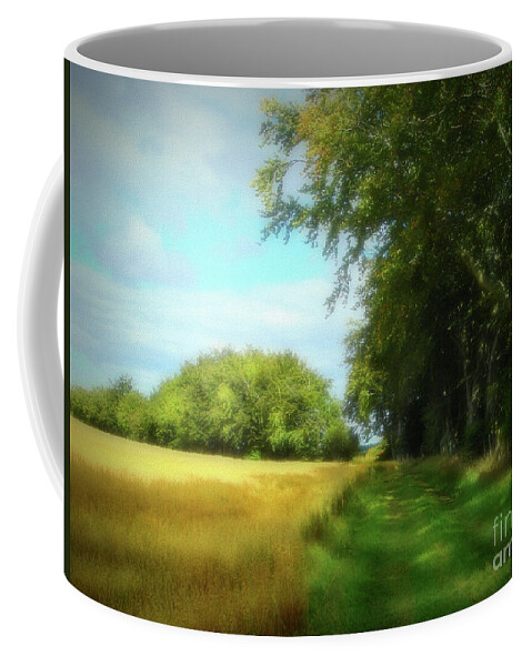 Landscape Coffee Mug featuring the photograph Countryside Landscape by Yvonne Johnstone