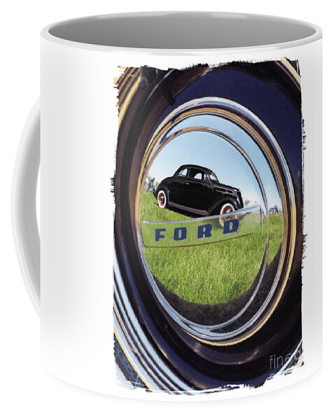1937 Coffee Mug featuring the photograph Coupe In A Cap by Ron Long