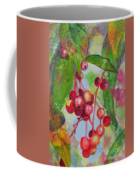 Crab Coffee Mug featuring the painting Crab Apples II by John W Walker