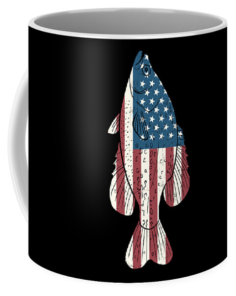 Crappie Crappie Fish Flag S Coffee Mug
