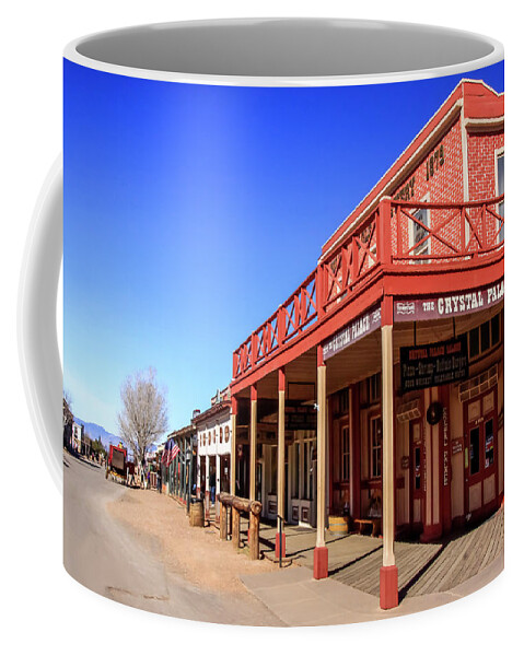 Arizona Coffee Mug featuring the photograph Crystal Palace, Tombstone by Dawn Richards