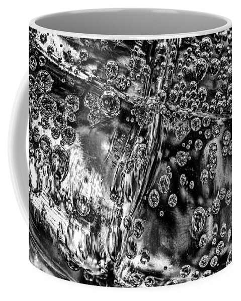 Water Coffee Mug featuring the photograph Cubes and Bubbles by Stuart Litoff