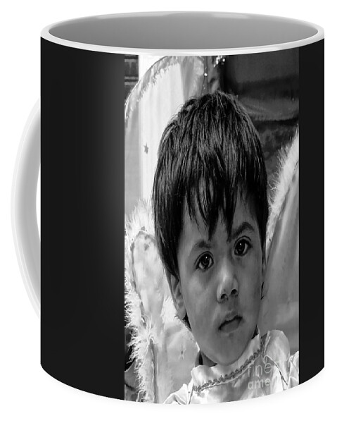 2121c Coffee Mug featuring the photograph Cuenca Kids 1542 by Al Bourassa