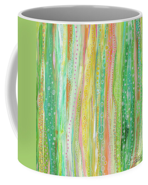 Cultivate Coffee Mug featuring the painting Cultivate Stillness by Tanielle Childers
