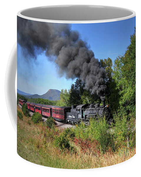 Fine Art Coffee Mug featuring the photograph Cumbres Toltec Railroad II by Robert Harris