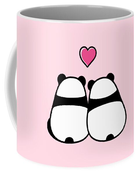 His and Hers Panda Mug Set,panda Mug, Panda Gift, Panda Mug, Panda Coffee  Mug, Coffee Mug, Animal Mug, Ceramic Mug, Cute Mug, Mug 