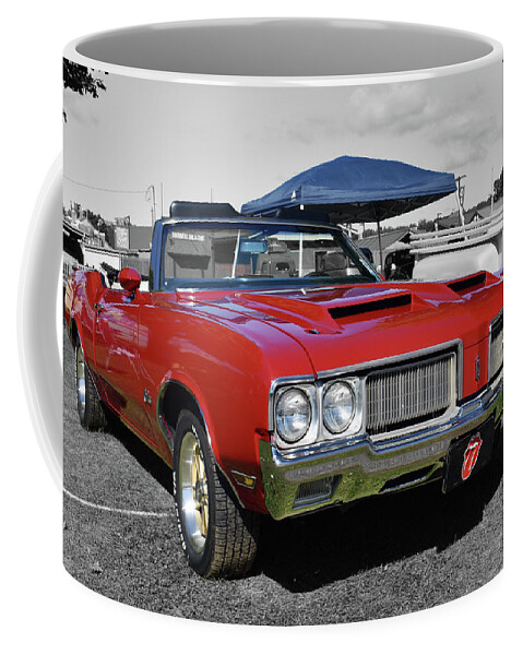 Olsdmobile Coffee Mug featuring the photograph Cutlass by Rik Carlson