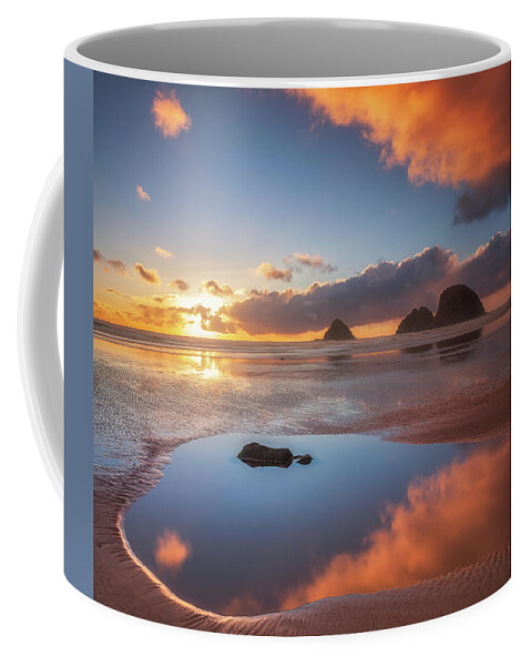 Oregon Coffee Mug featuring the photograph Daily Reflections by Darren White