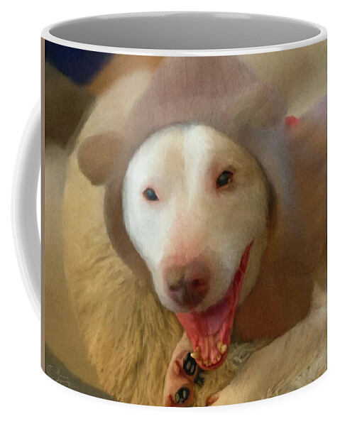  Coffee Mug featuring the digital art Damn Good Dawg by Jason Cardwell