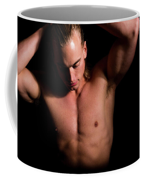Dave Coffee Mug featuring the photograph Dave Bodybuilder by Jim Whitley