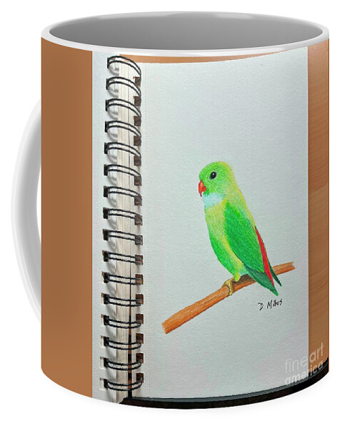  Coffee Mug featuring the digital art Day 109 by Donna Mibus