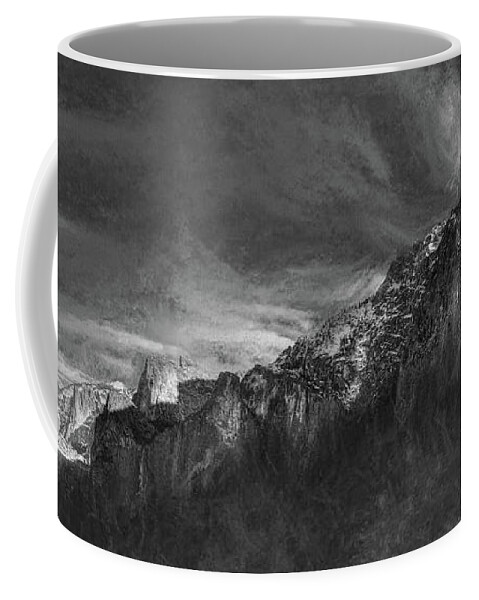 Yosemite Coffee Mug featuring the photograph Day into Night, Yosemite by Wayne King