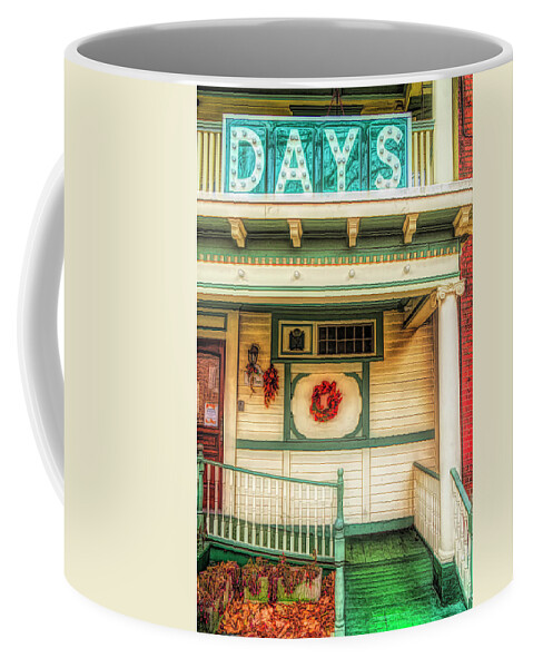 Ocean Grove Coffee Mug featuring the photograph Days Icre Ceam Store by Gary Slawsky