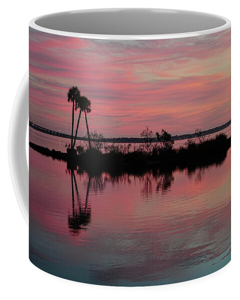 Sunrise Coffee Mug featuring the photograph December Sunrise by Randall Allen