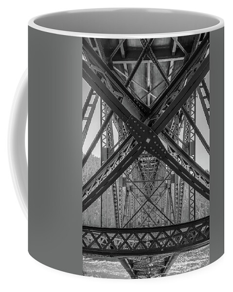 Bridge Coffee Mug featuring the photograph Deception Pass Bridge by Bradley Morris