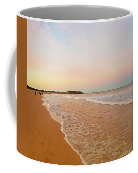 Water Coffee Mug featuring the photograph Dee Why Beach Sunset No 3 by Andre Petrov