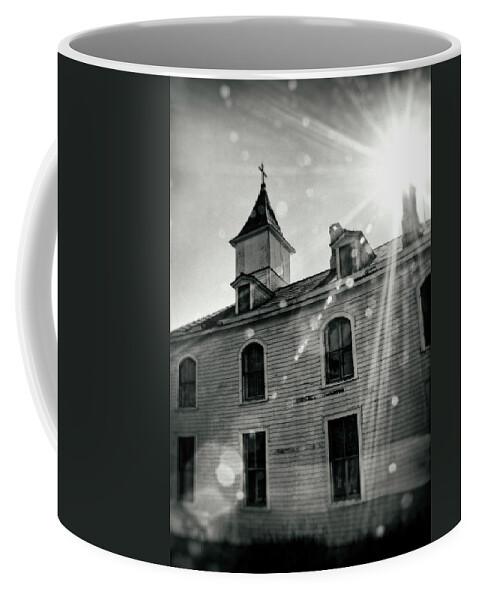 Convent Coffee Mug featuring the photograph Deep Morning Sun by Cynthia Dickinson