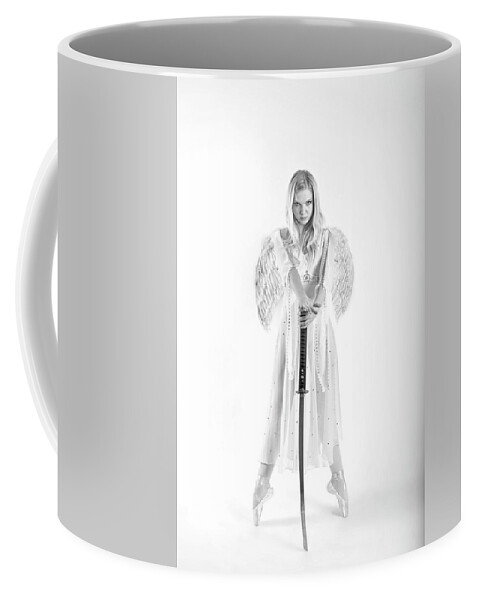  Coffee Mug featuring the photograph Defender second image by Edward Galagan